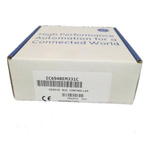 China Ge Ic694bem331 Fanuc Plc Hardware Rx3i Genius Bus Controller Interfaces factory