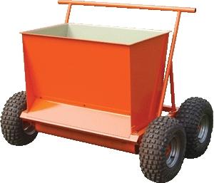 China High Efficiency 80 kg Unloaded Weight Sand-filling Volume Grass Comber for Artificial Lawn factory