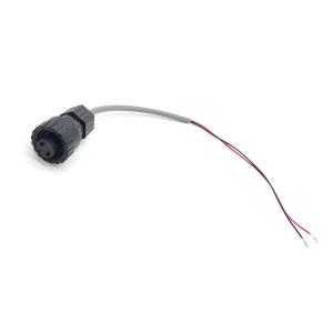 China 2P 3P 4P 6P 8P M8 M12 M16 Connector Waterproof Outdoor Electrical Cable 2 Pin 200mm factory