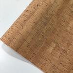 OEM Cork Leather Fabric Hydrolysis Resistant Smooth Tough Flexibility Woven