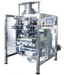 China Commercial Fully Automatic VFFS Packaging Machine 10-90 Bags Per Minute For Chocolate Processing Factory factory