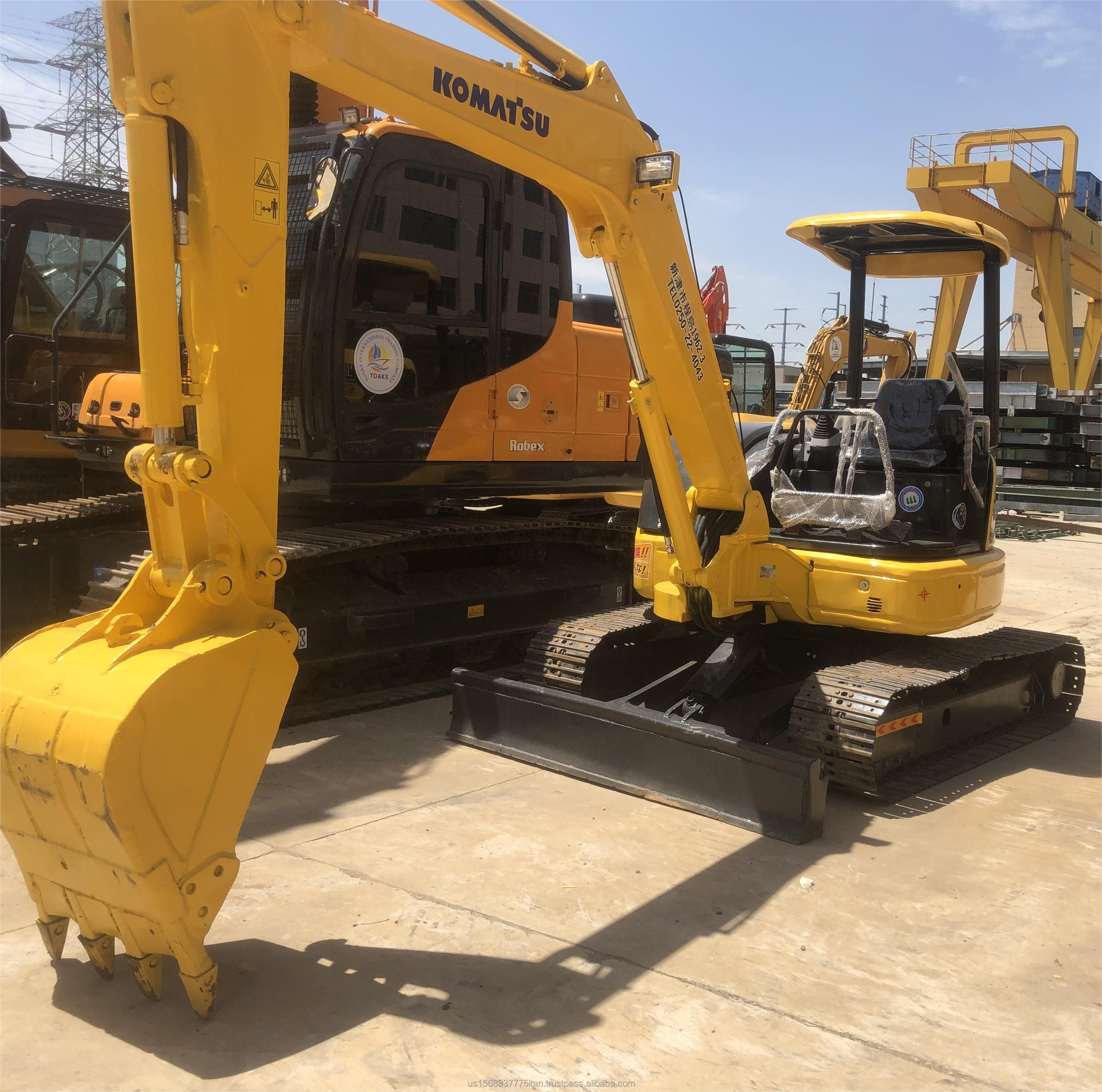 Original Komatsu PC50 Hydraulic Excavator Crawler Used Excavator in Good Condition