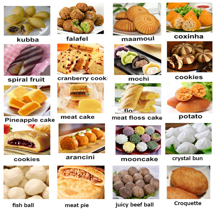 304 Stainless Steel Mooncake Maamoul Making Machine 30-120pcs/Min