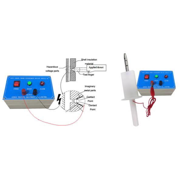IEC 60335-1 Live Parts Test Finger Nail Φ12mm With 50N Built - In Force
