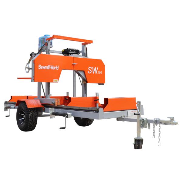 Gasoline Forestry Portable Band Sawmill Machine,Portable Band Sawmill Machine