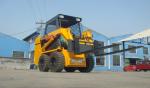 0.2m3 Bucket Small Skid Steer Loader MY400 Rate Loading 400kg Getting The Job