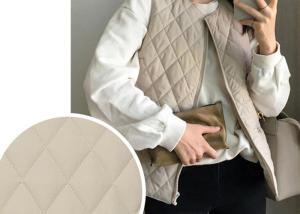 China Wadded Ladies Black Vest Quilted Sleeveless Jacket Warm Down 100% Polyester factory