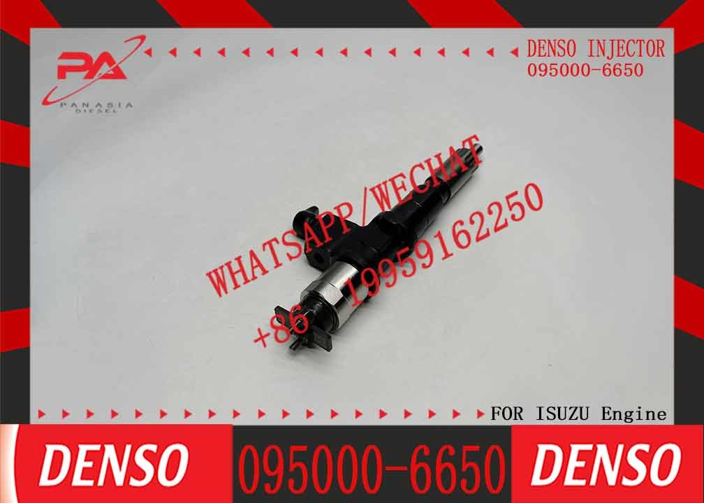 High Performance Diesel Injector 095000-6650 Common Rail Fuel Injetor 8-98030550-4 for ISUZU