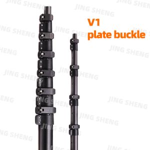 China An V1 Double Locking Telescoping Carbon Fiber Pole 26ft 32ft 50ft For Vacuuming on sale