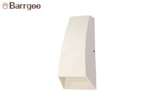 China Matt Black Contemporary Double LED Outdoor Wall Lights Fixture Up &amp; Down factory