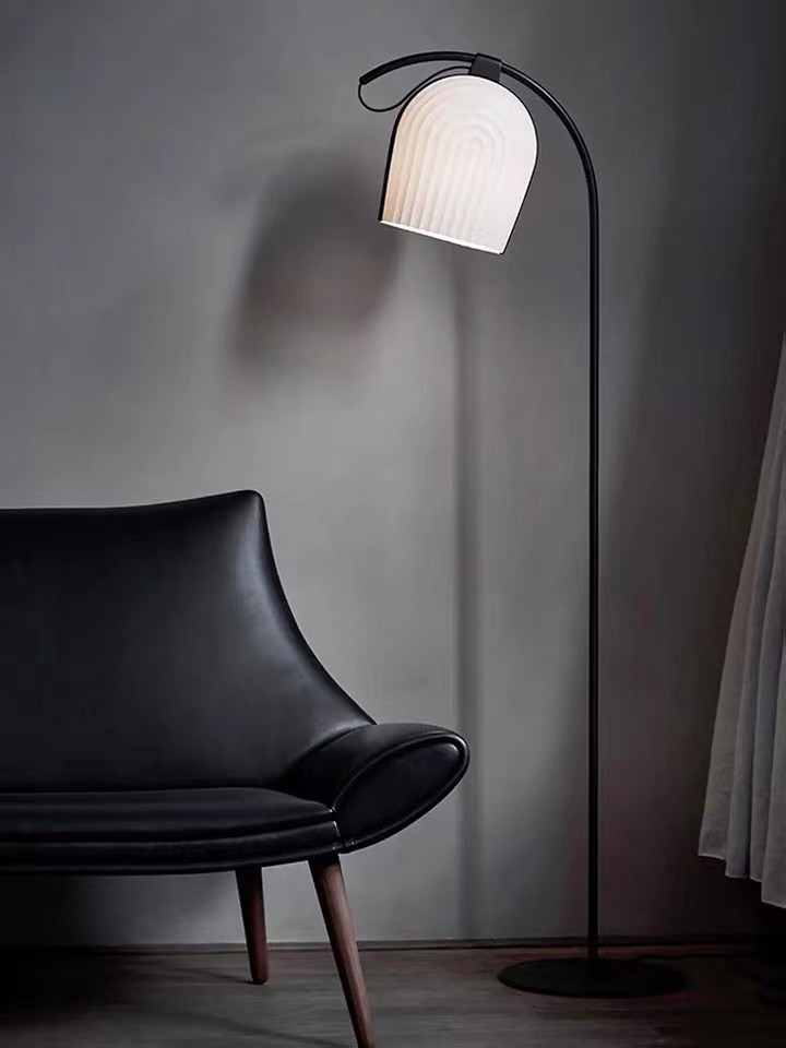 Fashionable Decorative Post Modern Light Design Nordic Corner Standing Floor Lamp For Living Room