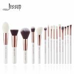 Jessup T220 15 Piece Makeup Brush Set Natural Soft bristles