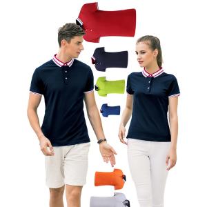 China Quick Drying Outdoor Leisure Plain Polo Shirts 5XL Size For Men Women factory