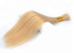 No Weft Colored Bulk Human Hair Extensions Clean Healthy Without Knots Or Lice