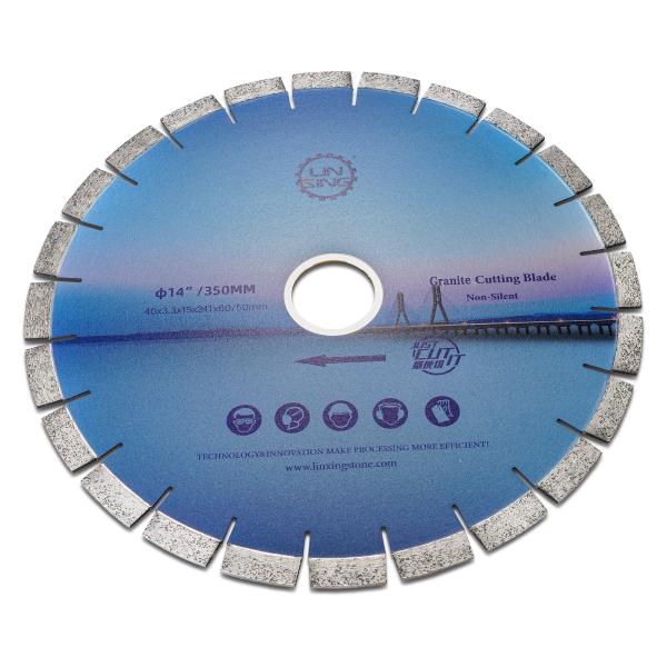 Small-U Diamond Blades 350mm Saw Blade for Granite Cutting Cutting Blade Width 3