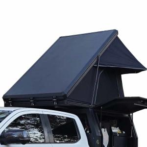 China Outdoor Hard Shell Triangle Rooftop Tent With 210*145*150cm Open Size factory