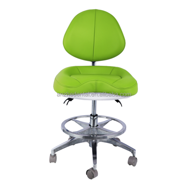 Dentist Assistant Stool Factory Assistant Stool for Dentist Medical Office Micro Fiber Leather Dentist Chair