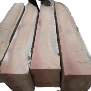 China Customized Size Heat Resistant Corundum Zirconium Aluminum Brick for Clear Glass Furnace factory