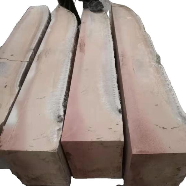 Customized Size Heat Resistant Corundum Zirconium Aluminum Brick for Clear Glass