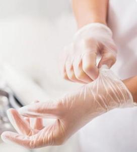 China Friction Resistance Disposable Vinyl Glove 30CM Household Sterile Vinyl Exam Gloves factory