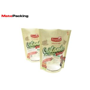 Microwaveable Food Grade Retort Pouch Bag Transparent Oxygen Barrier For