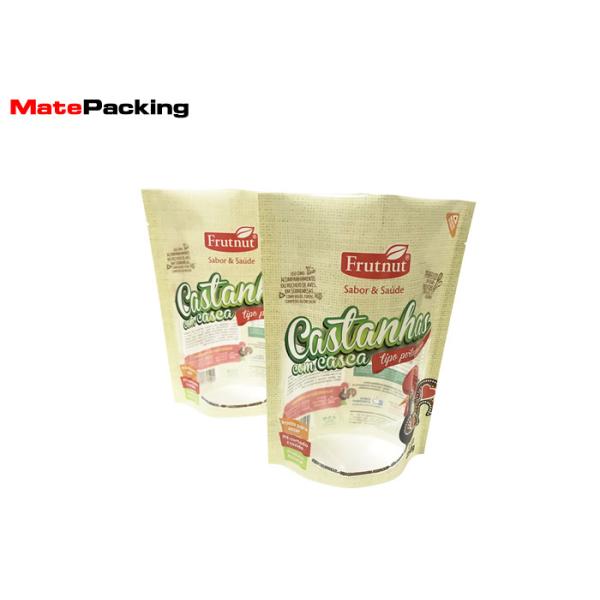 Microwaveable Food Grade Retort Pouch Bag Transparent Oxygen Barrier For