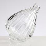 50 Heart-Shaped Crystal Bottles for Alcoholic Beverages Manufactured by Glass
