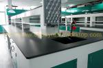 Cuttable science lab furniture strong acid resistance , lab counter tops