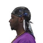 Fashion Silky Headband Durags With Designs