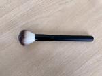 New Popular Cosmetic Tool Black Handle Makeup Powder Brush With Aluminium