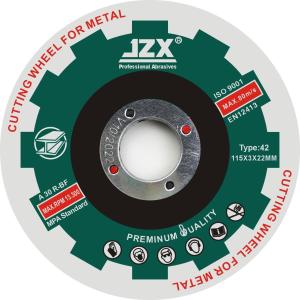 China 115x3x22.2mm T42 Stainless Steel Cutting Discs factory