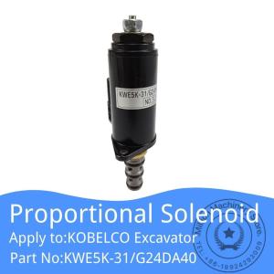 China KWE5K-31 G24YB50 Secure Lock Solenoid Valve Kobelco SK200-6 SK350-6 SK200-3 YN35V00021F1 factory
