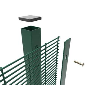 China 358 Anti Climb High Security Mesh Fence 3-5mm Prison Mesh Fencing factory