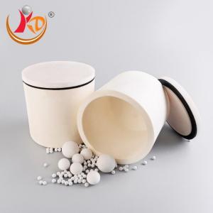 China 1000ml White Alumina Ceramic Jar For Planetary Ball Mills Industrial factory