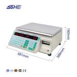 SOHE SHW-TMA Barcode Table Scale Cash Register Durable Stainless Steel Design
