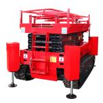 Outdoor Rough Terrain Crawler Scissor Lift with 320kg Capacity and Extended