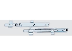 China 38KGS Capacity Soft Close Drawer Slides Cold Rolled Steel Plate 25000 Times Cycling factory