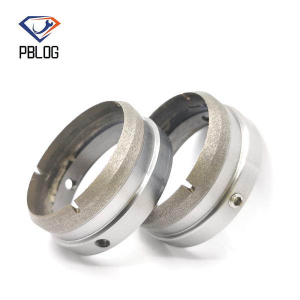 PBLOG bronze sintered grinding tool Glass drilling chamfering sleeve diamond