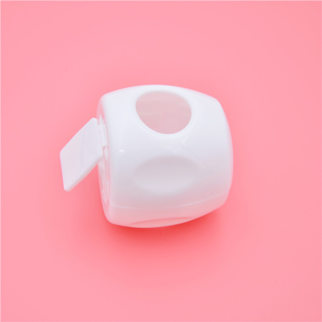 Durable Baby Safety Door Handle Covers White Plastic Material Infant Care Type