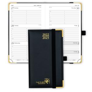 China 6.75''X4.25'' Small Academic Planner With Hourly Schedule Monthly Tabs factory