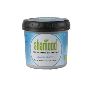 China Eco Friendly 133ml Linen Oasis Smell Gel Air Freshener on sale