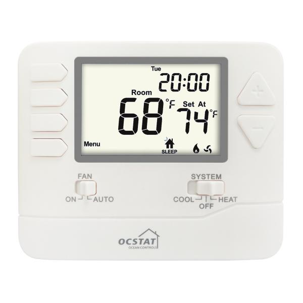Riseem Hotel Heat Pump Thermostat / Wire Programmable Water Heater Electric