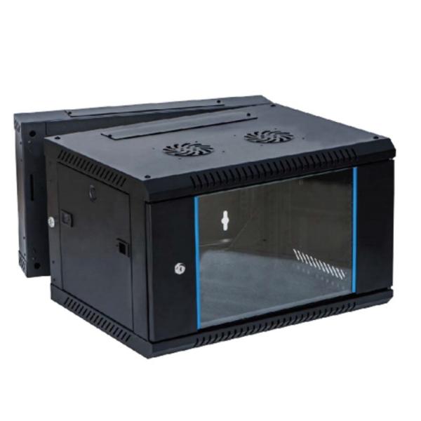 4U 6U 9U 12U 15U SPCC Sheet Metal Network Rack Wall Mounted Grid Door Storage