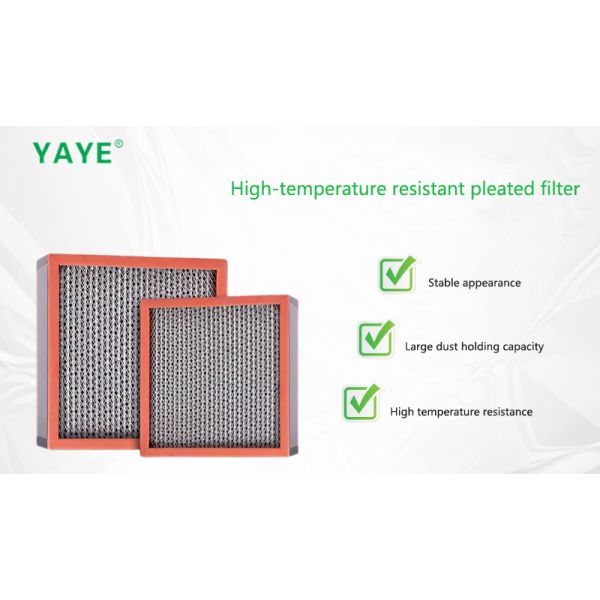 Made High Temperature Air Filter Superior Performance And Durability For Industrial And Commercial Applications