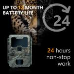 Wildlife Monitoring Camera Night Vision 0.1s Capture Speed 32MP 4K Hunting