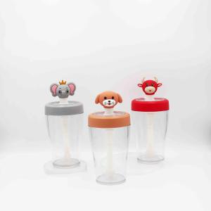 China BPA Free Plastic 430ml Cartoon Tritan Water Bottle With Unique Shape factory