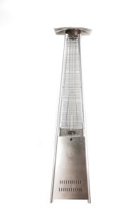 China Square Flame Outdoor Electric Patio Heaters , All Season Warm Restaurant Patio Heaters factory