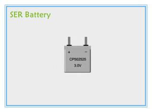 China CP502525 3.0V Thin Flexible Battery , Flat Lithium Ion Battery Pack For RFID / Electronic Toy factory