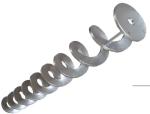 Low Carbon Steel Q195 Screw Flight Flexible Screw Conveyor Parts
