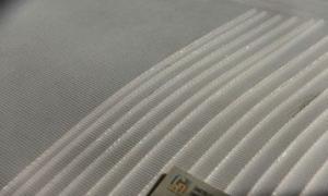 China Silicone Rubber White Cushion Pad For Laminating Plastic Card factory